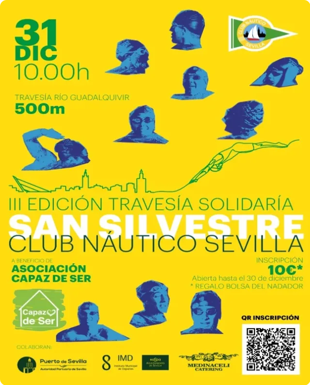 Cartel de la III San Silvestre Náutico Sevilla