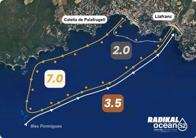 Recorrido de la 14ª Radikal Ocean52