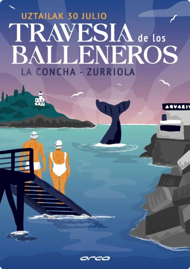 Cartel de la III Travesía de los Balleneros