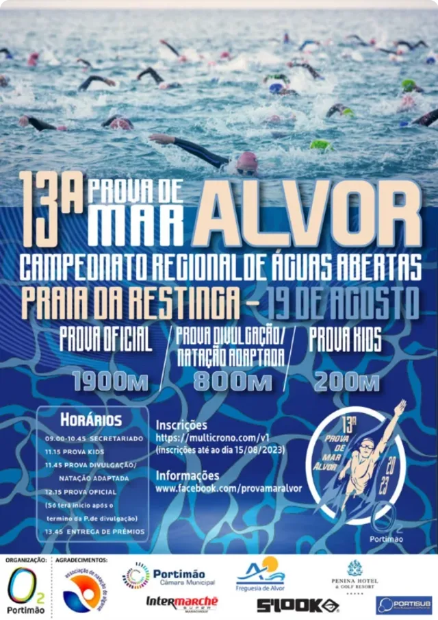 Cartel de la 13ª Prova de Mar de Alvor