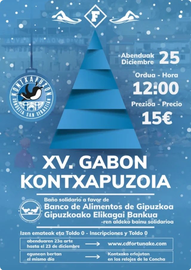 Cartel de la XV Kontxapuzón Navideño