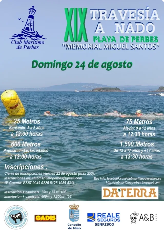 Cartel de la XIX Playa de Perbes
