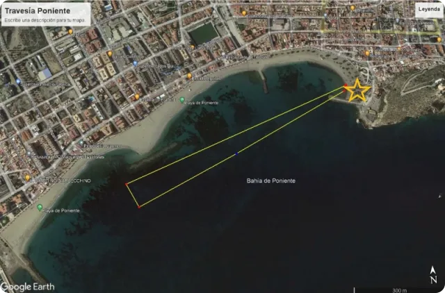 Recorrido de la Playa de Poniente Águilas