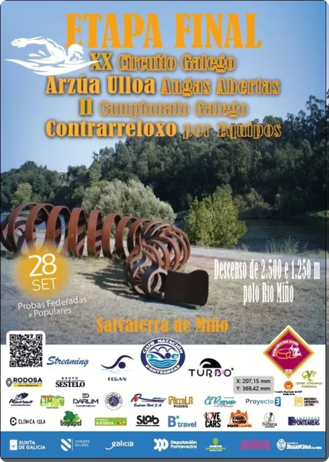 Cartel de la Etapa Final Circuito Galego AA