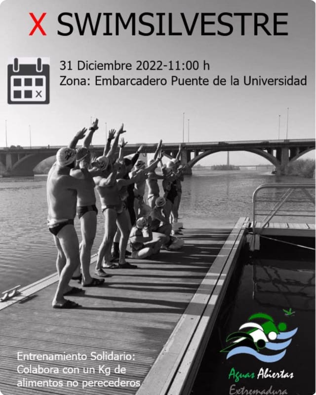 Cartel de la X Swimsilvestre Badajoz