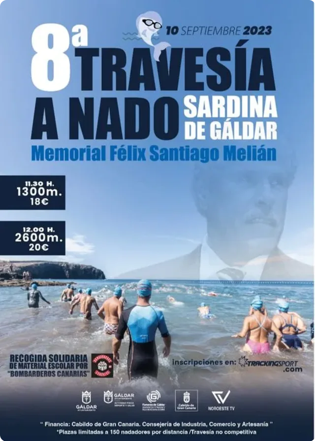 Cartel de la 8ª Sardina de Gáldar