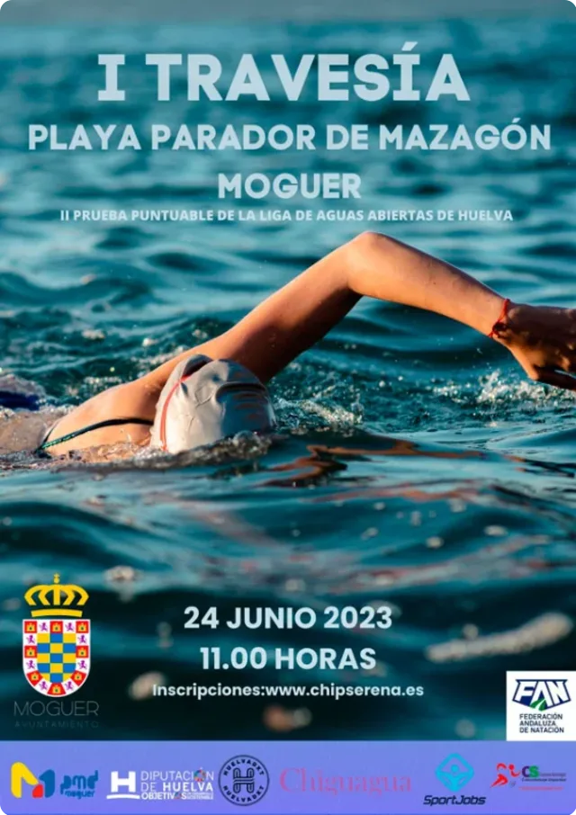 Cartel de la I Playa del Parador de Mazagón