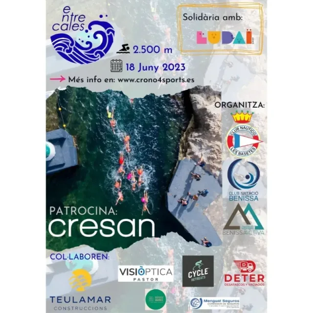 Cartel de la III Entre Cales Benissa