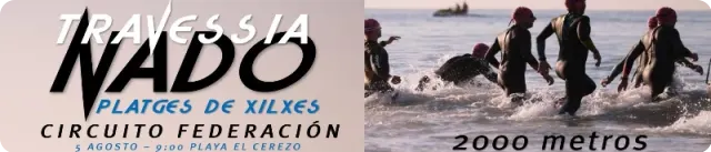 Cartel de la Travesía Platja de Xilxes