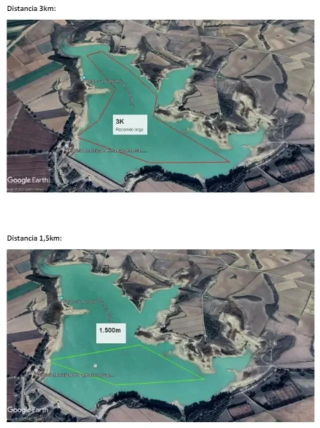 Recorrido de la III Pantano de San Bartolomé