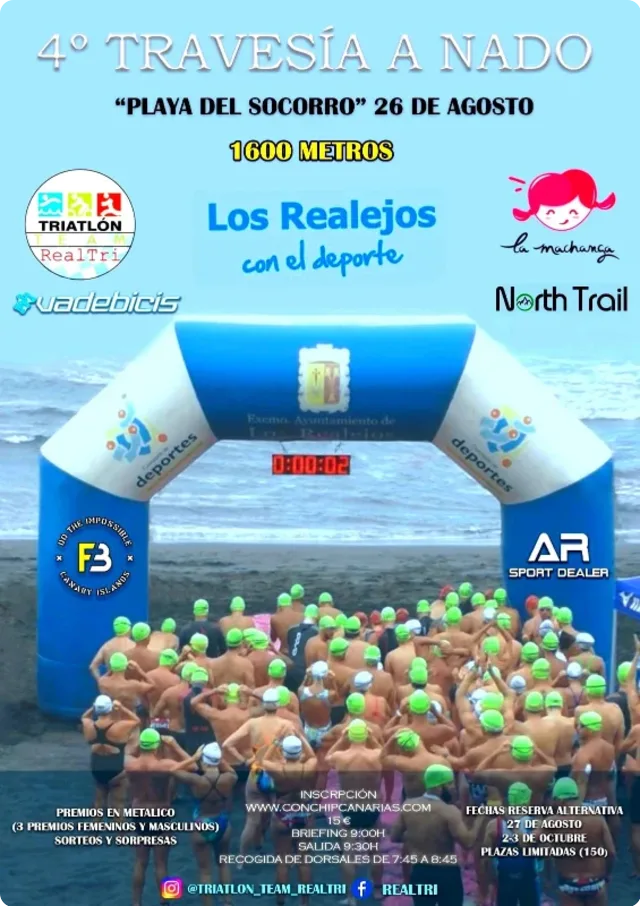 Cartel de la 4ª Playa del Socorro