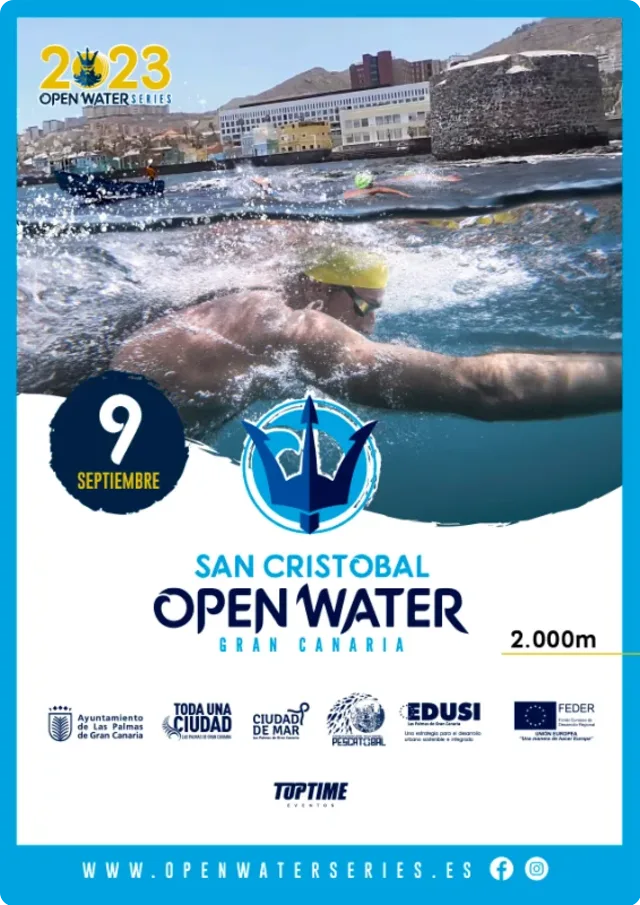 Cartel de la San Cristóbal Open Water