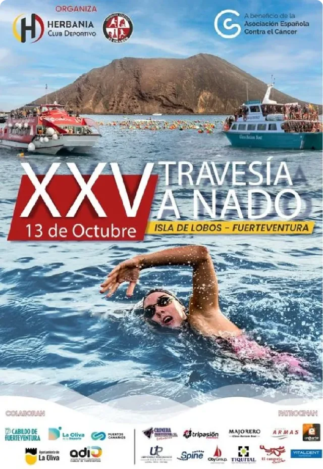 Cartel de la XXV Isla de Lobos - Fuerteventura