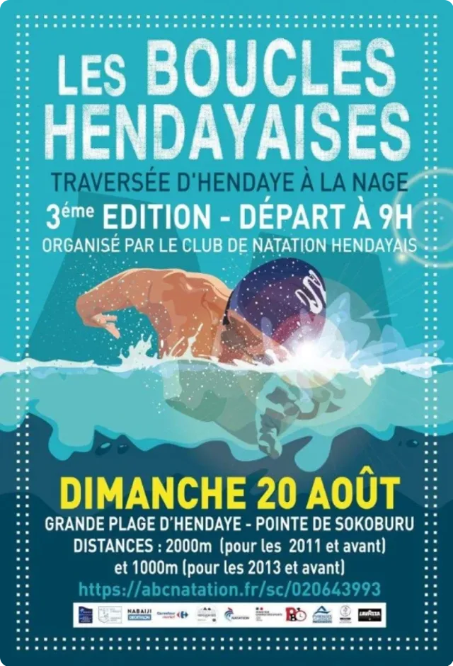 Cartel de la 3éme Les Boucles Hendayaises