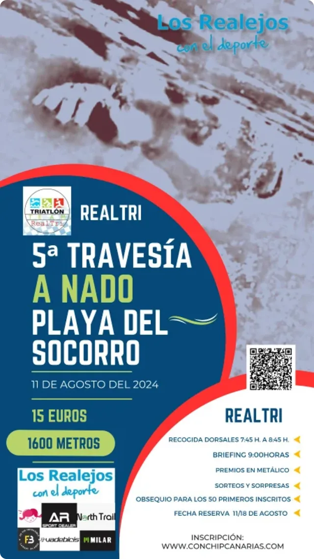 Cartel de la 5ª Playa del Socorro