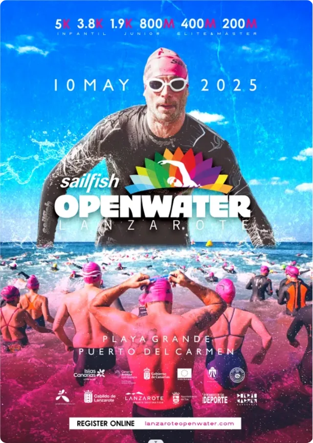 Cartel de la Sailfish Lanzarote Open Water