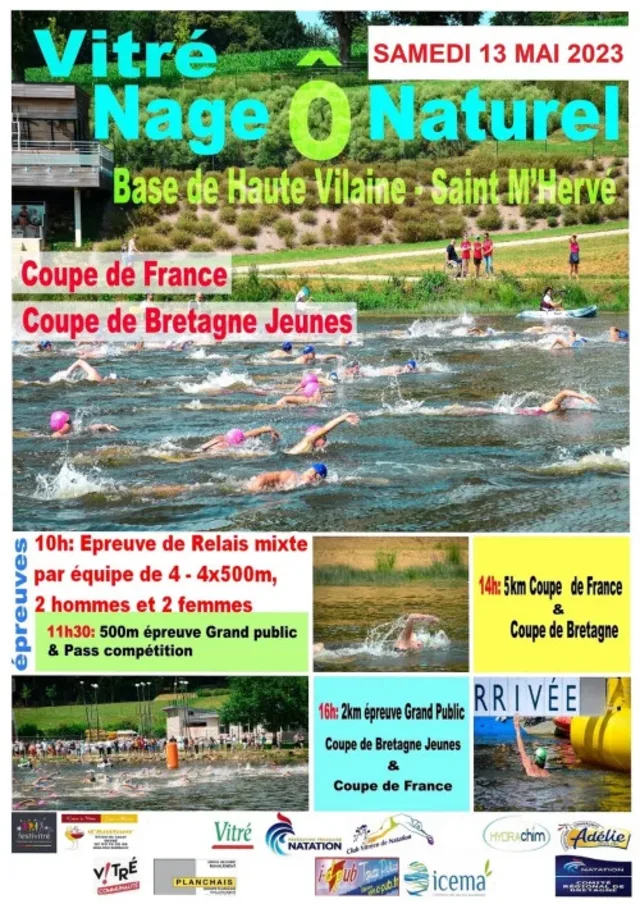 Cartel de la Vitré Nage Ô Naturel