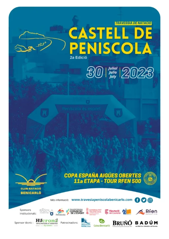 Cartel de la II Castell de Peníscola