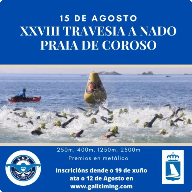 Cartel de la XXVIII Praia de Coroso