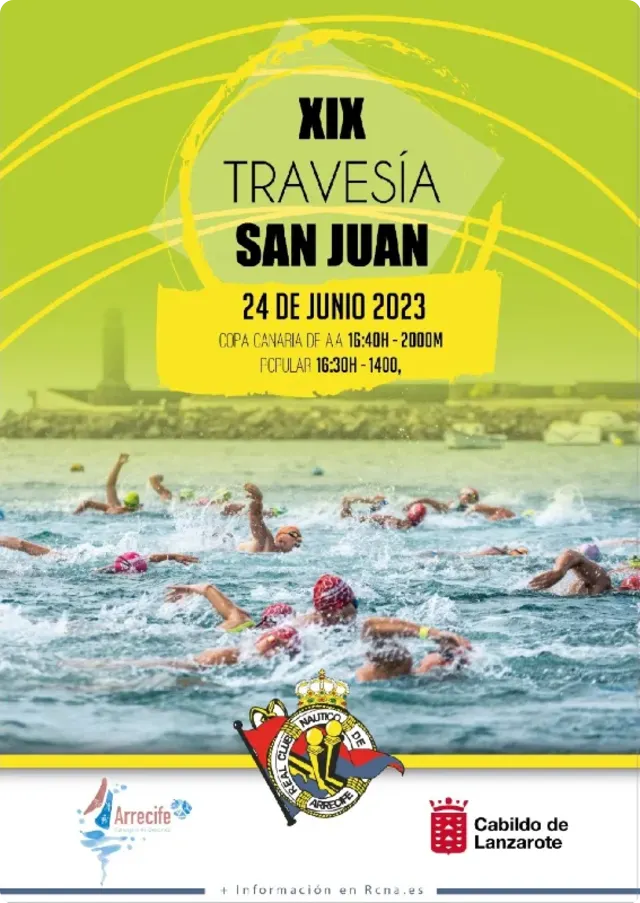 Cartel de la XIX Travesía de San Juan RCNA