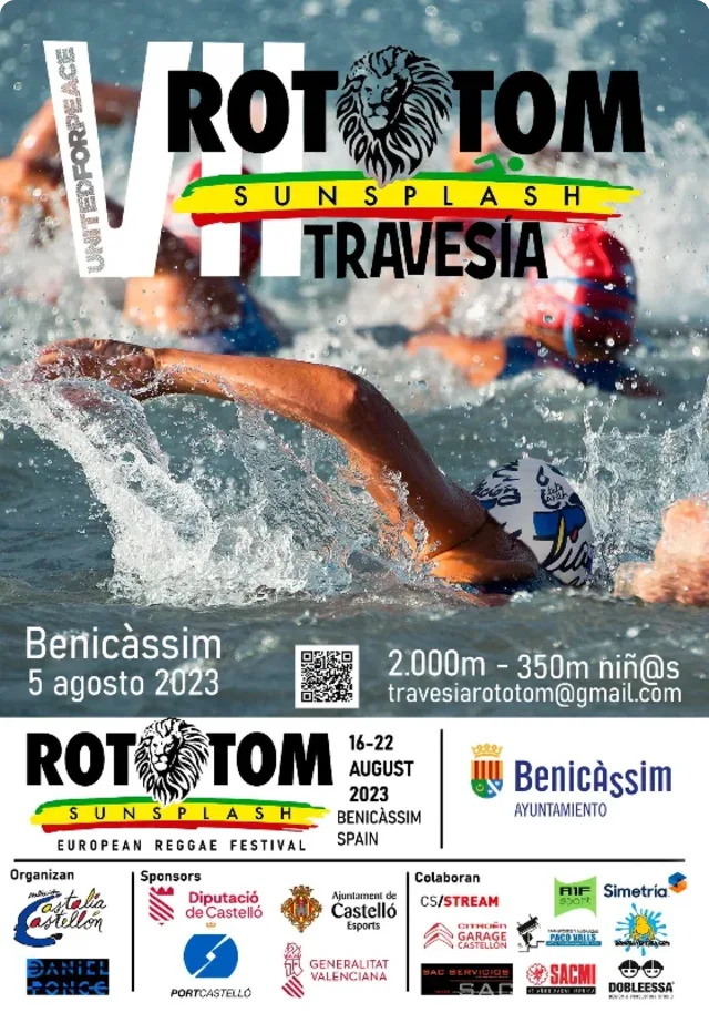 Cartel de la VII Travesía Rototom Sunplash