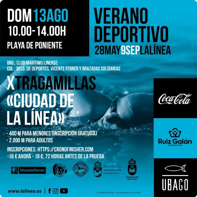 Cartel de la X Tragamillas Ciudad de La Línea