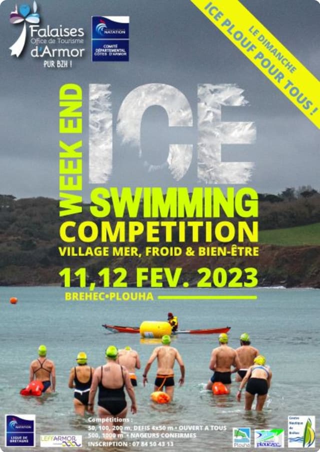 Cartel de la Ice Swimming Brehec-Plouha