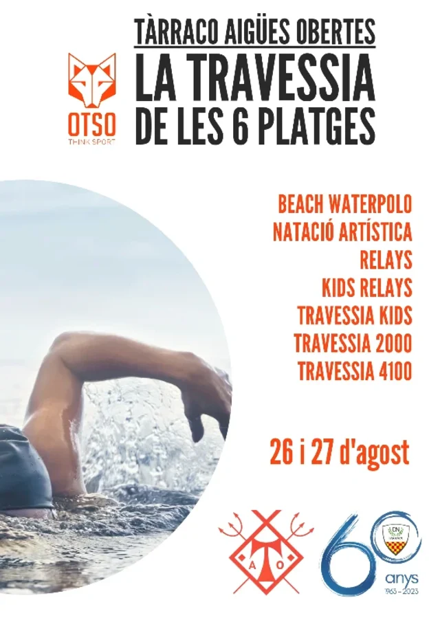 Cartel de la 8ª Tarraco Aigües Obertes