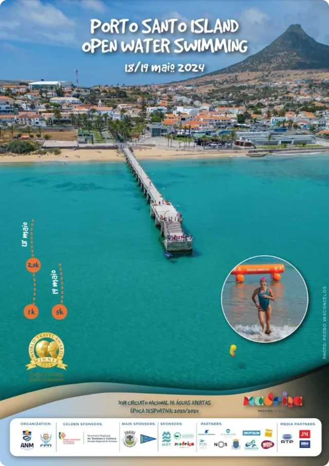 Cartel de la Porto Santo Island Open Water Swimming