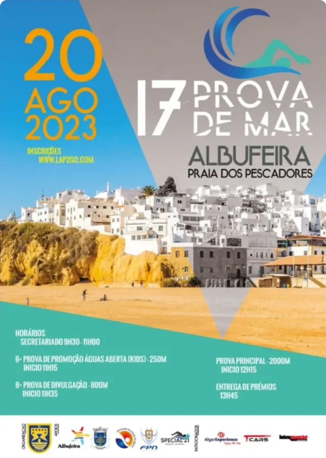 Cartel de la 17ª Prova de Mar de Albufeira