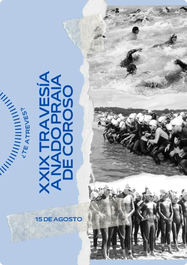 Cartel de la XXIX Praia de Coroso