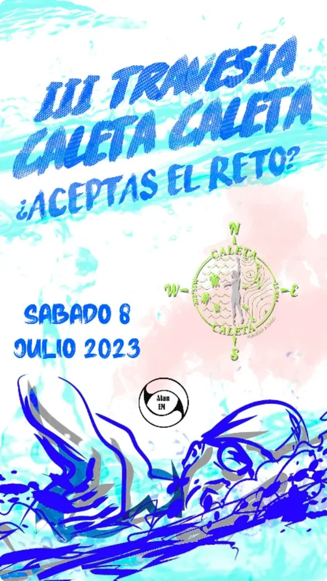 Cartel de la III Caleta Caleta