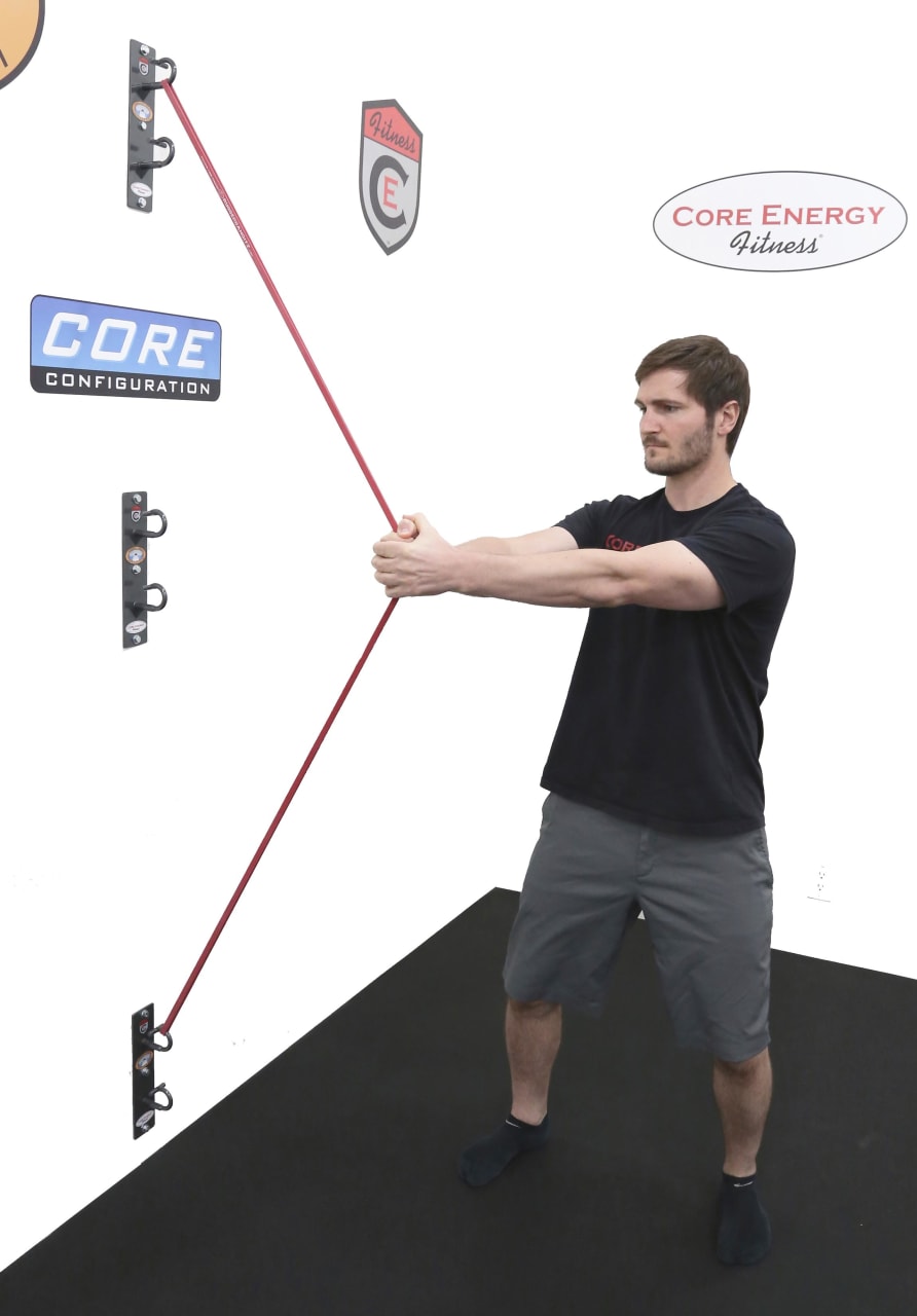 Hammer Head Anchor Gym Core Configuration Stud