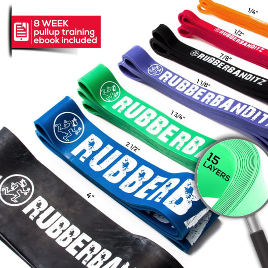 Best 41 Inch Resistance Band for Pull-Ups, Powerlifting