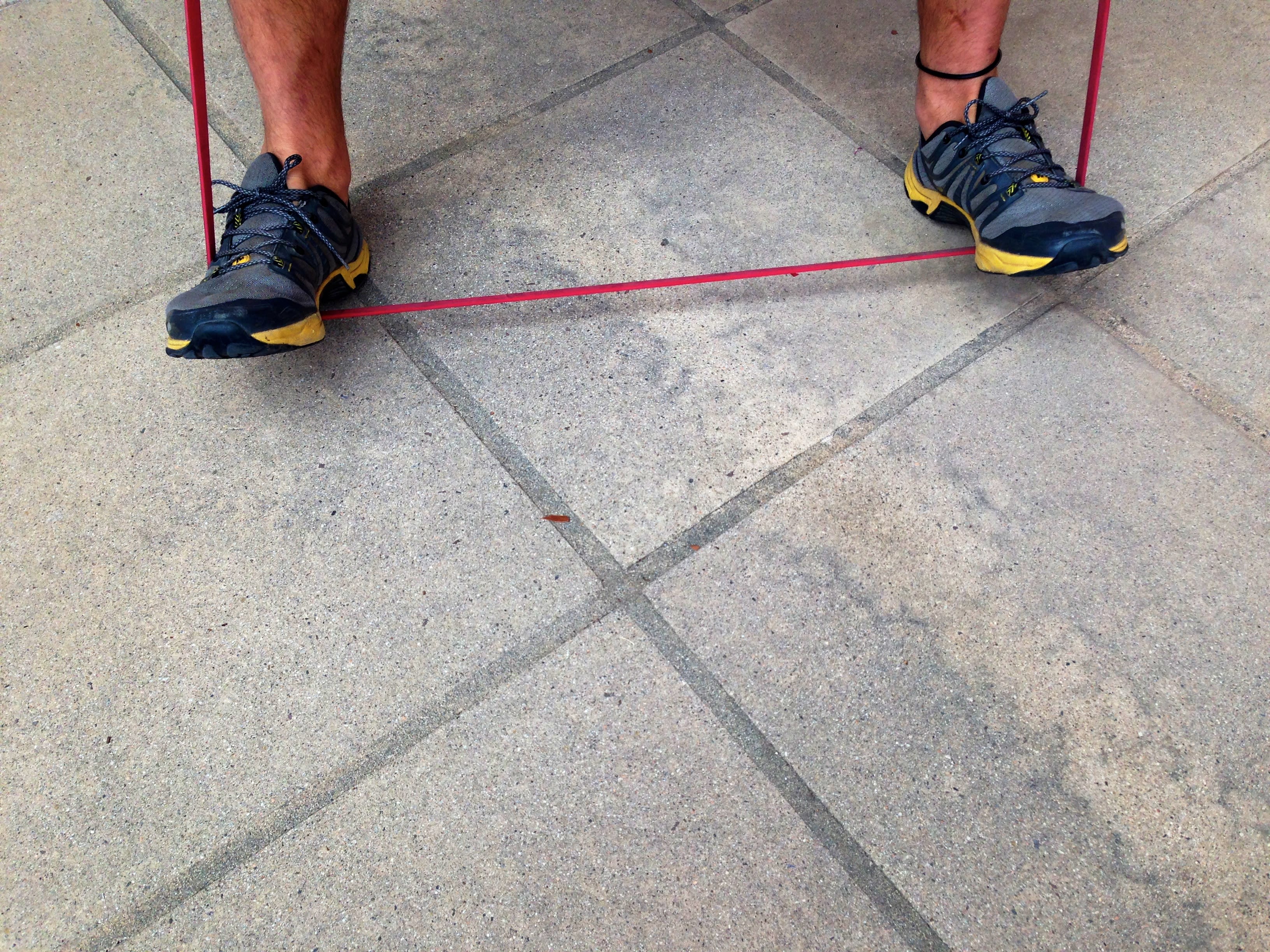 4 Different Grips for Workout Band Side Steps