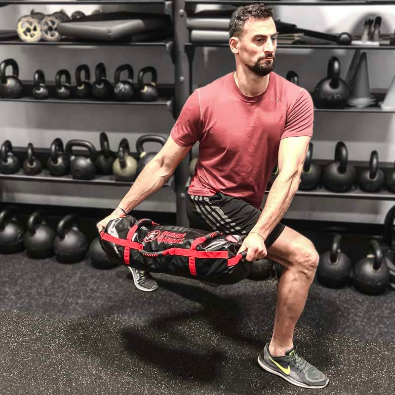 Lunge with Workout Sandbag