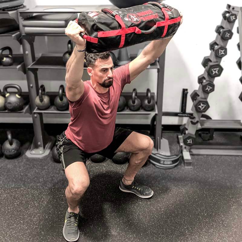 Lunge with Workout Sandbag