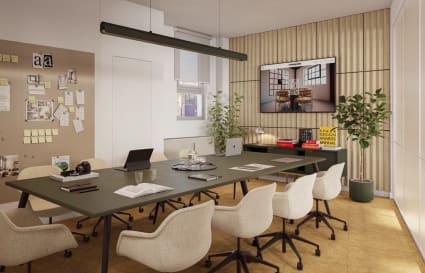 40 Person Managed Office with 2 Meeting Rooms  | 1,938 Sq. Ft.