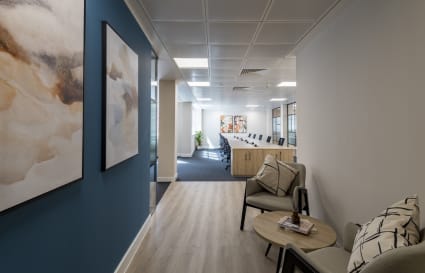 56 Person Managed Office with 4 Meeting Rooms | 6,024 Sq. Ft.