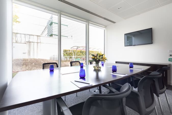 Image 1 of 24 Person External Private Office with Meeting Room | 840 Sq. Ft.