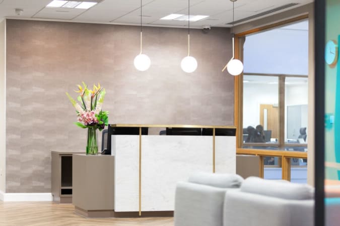 Image 1 of 8 Person External Private Office | 270 Sq. Ft.