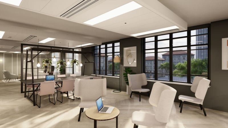 Image 1 of 6 Person External Private Office | 250 Sq. Ft.