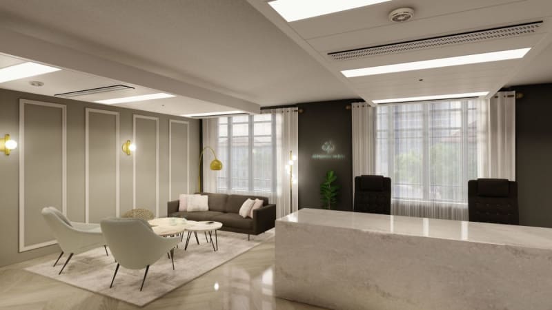 Image 1 of 3 Person Internal Private Office | 110 Sq. Ft.
