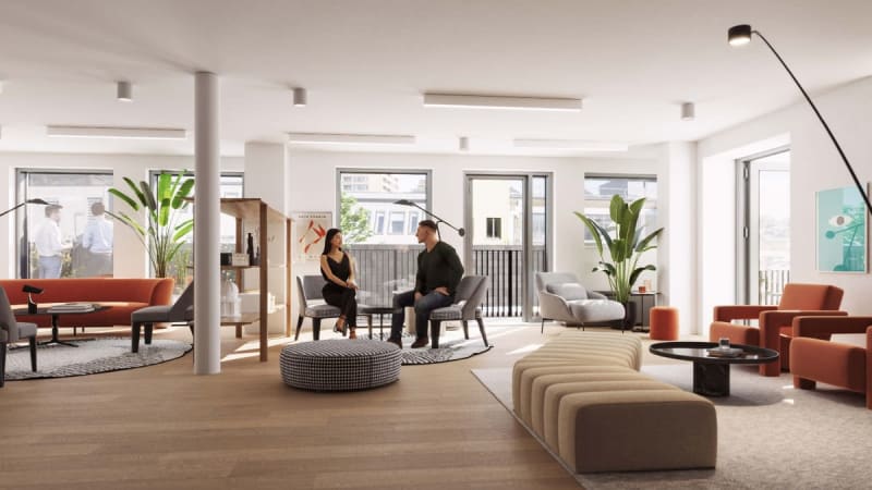 Image 1 of Managed Office for up to 26 People with Terrace | 2,144 Sq. Ft.