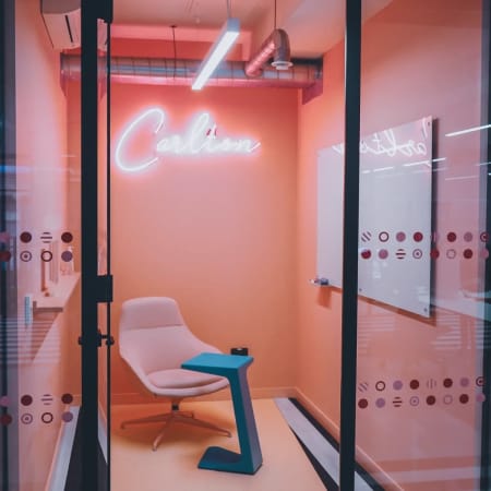 Image 1 of 6 Person Internal Private Office Available | 192 Sq. Ft.
