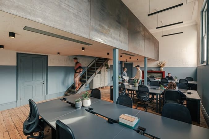 Image 1 of 32 Person Managed Office with Terrace and Private TC/Shower | 1,259 Sq. Ft.
