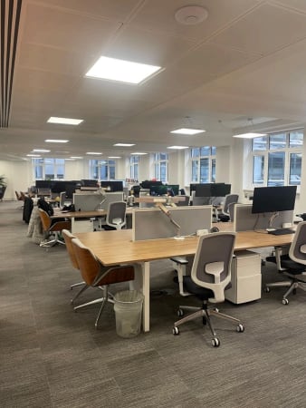 Image 1 of 60 Person Managed Office in The City of London with 8 Meeting Rooms | 7,003 Sq. Ft.