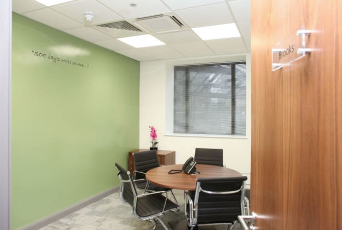 small communal meeting room