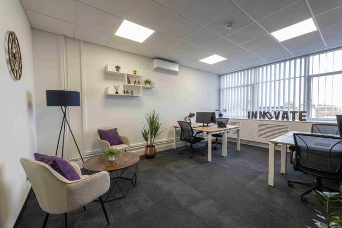 Image 1 of 3 Person Private Office in Boston Manor | 150 sqft