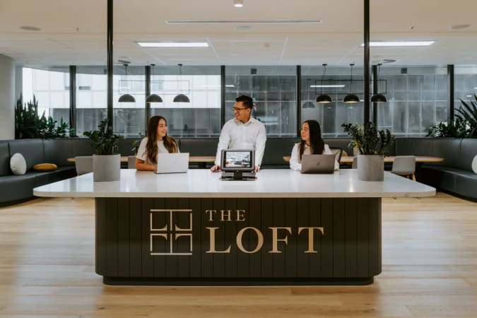 The Loft Workspaces Reception